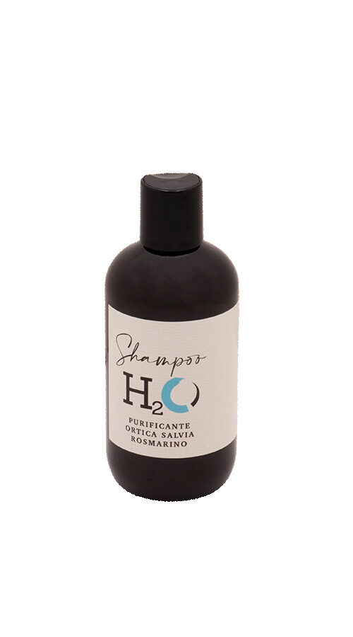 shampoo professionale per capelli ortica salvia rosmarino formato piccolo